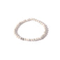 Howlite White Bead Bracelet