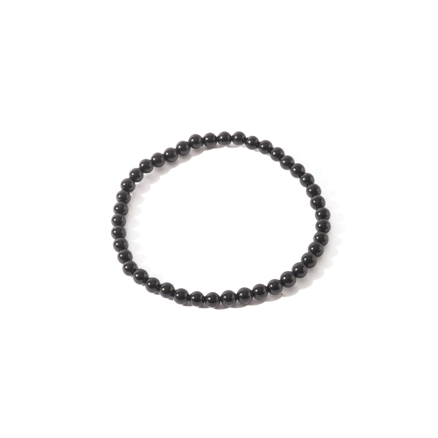 Black Tourmaline Bead Bracelet