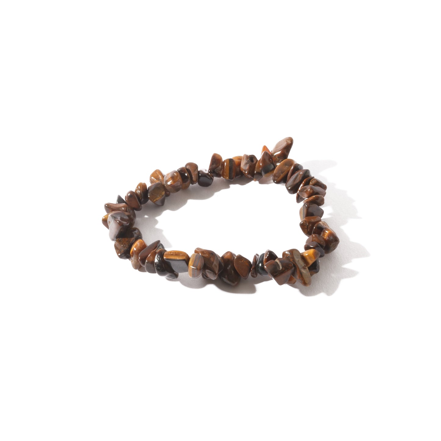 Gold Tiger's Eye Bead Bracelet