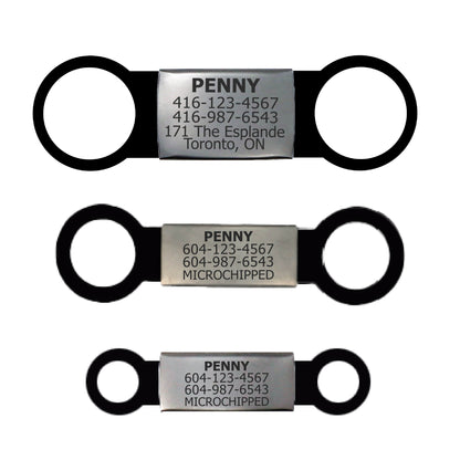 Custom Dog Collars Calavera Engraved - Pet ID Tag