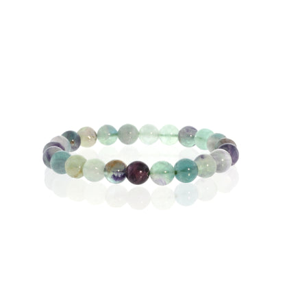 Fluorite Bead Bracelet