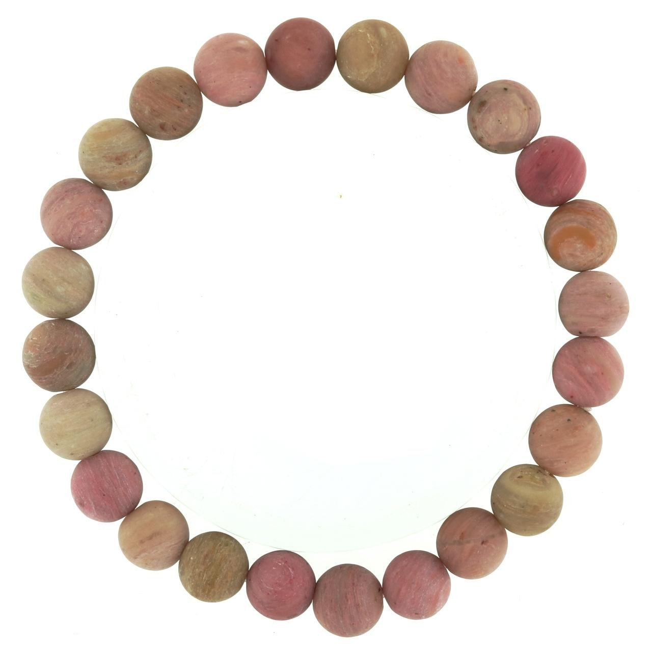 Rhodonite Bead Bracelet