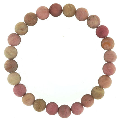 Rhodonite Bead Bracelet